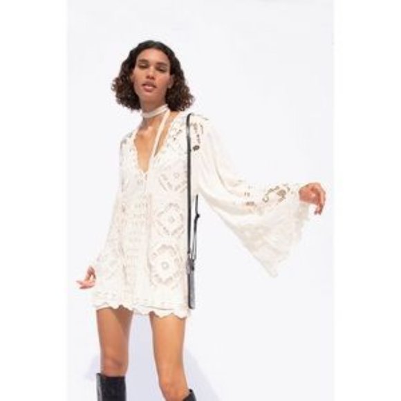 Free People Dresses & Skirts - Free People Northern Lights Mini Dress NWOT